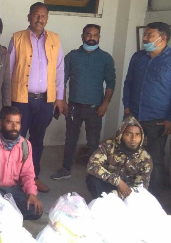 People are coming forward to help the poor