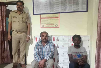 Minister's PRO speaking, release liquor seller, smuggling liquor with relief material, two arrested