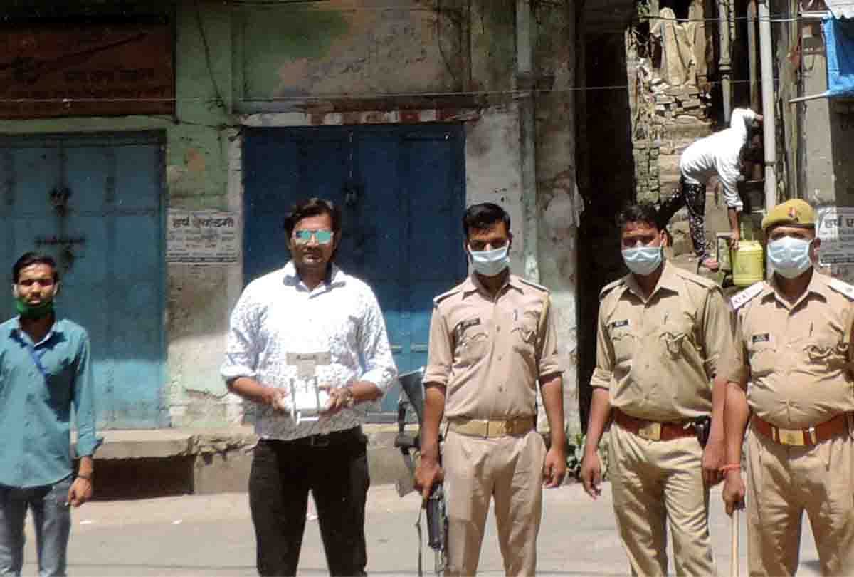 lockdown: Alert outside mosques in kannauj
