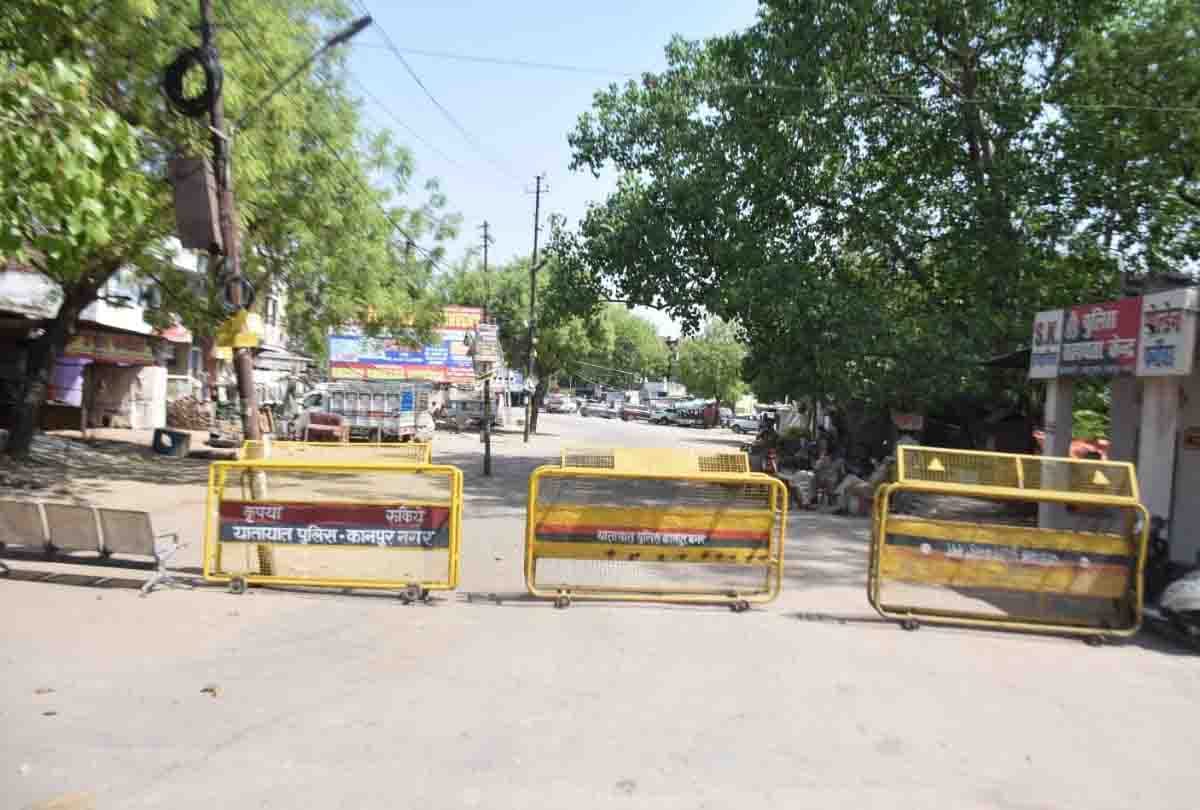 lockdown in kanpur Troubles in red zone areas increased on the second day