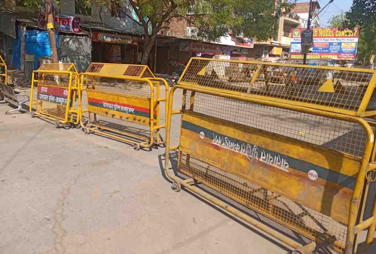 lockdown in kanpur Troubles in red zone areas increased on the second day