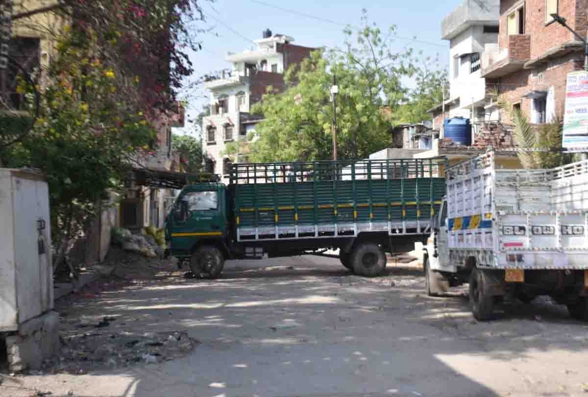 lockdown in kanpur Troubles in red zone areas increased on the second day