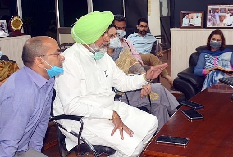 Coronavirus in Punjab News in Hindi: Video conferencing of health ministers of four states on Corona