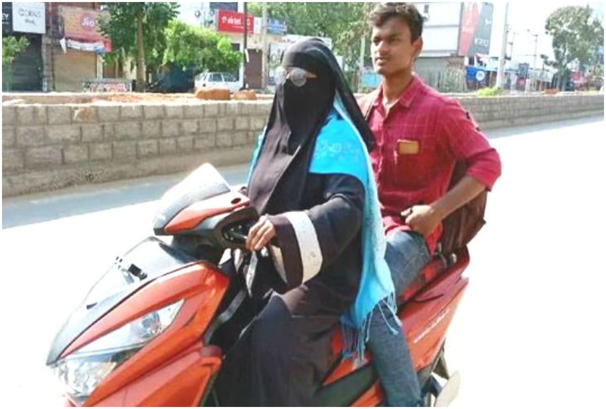 Telangana Woman Rides 1400 km On Scooty To Bring Back Son In Andhra Pradesh public slammed police