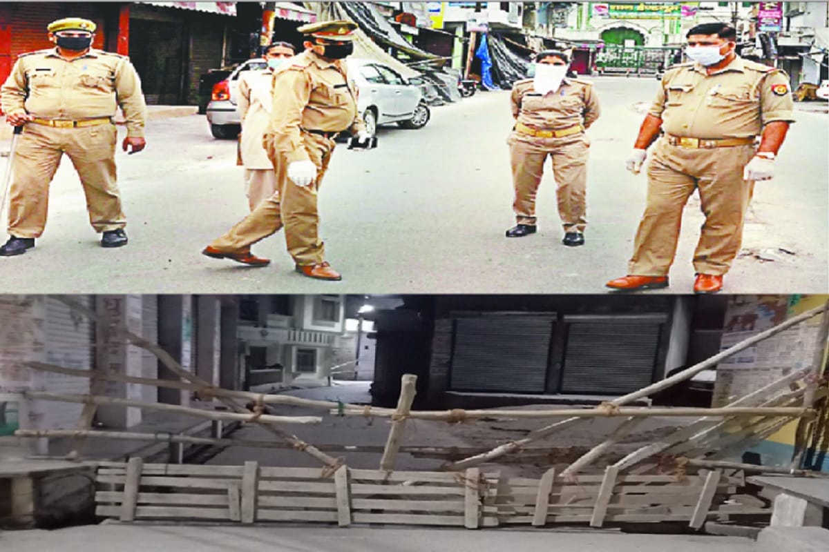 Lockdown in Saharanpur, live report in hotspot areas at city