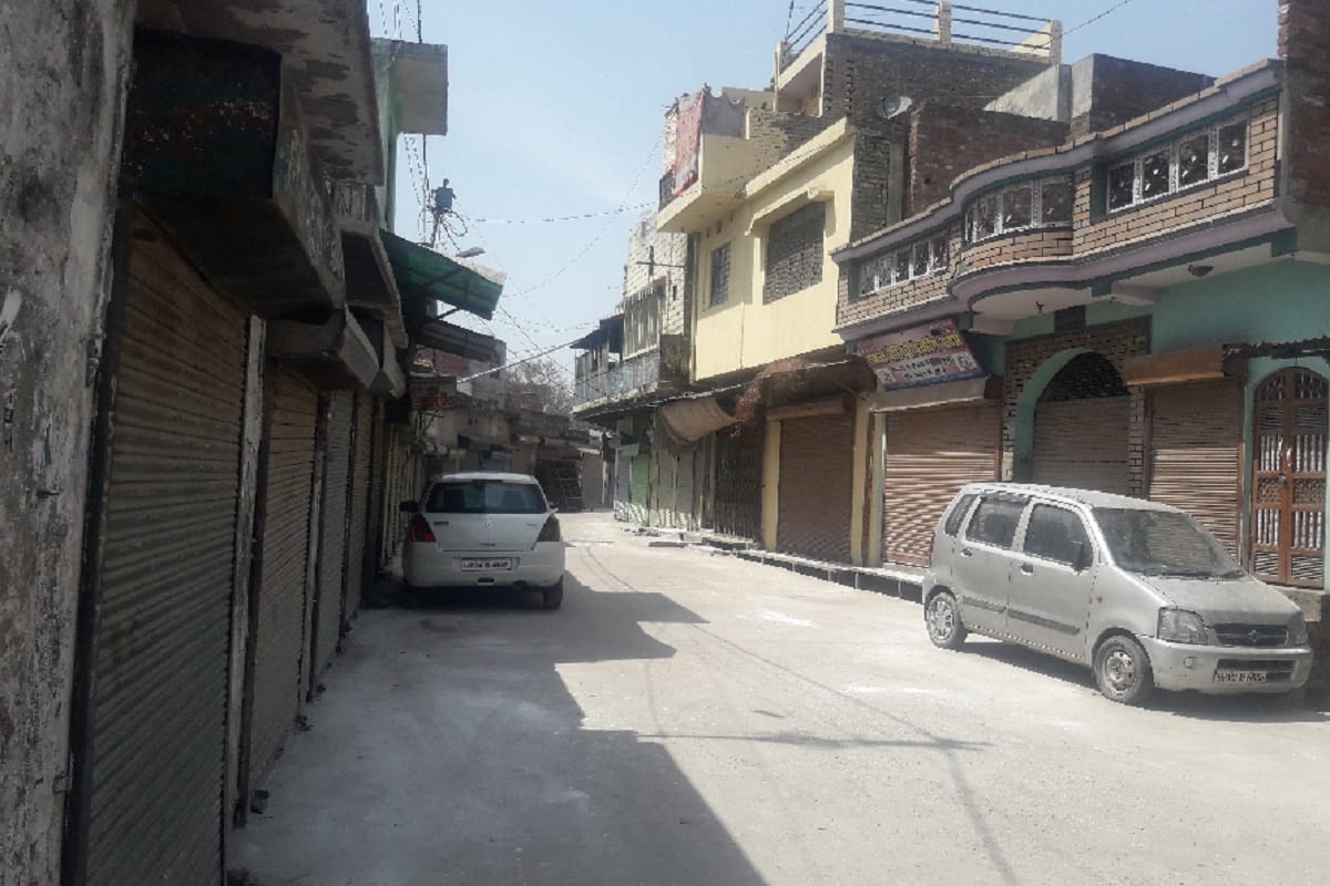 Lockdown in Saharanpur, live report in hotspot areas at city