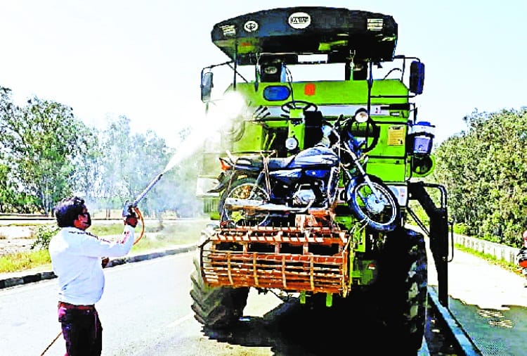 agricultural equipment and laborers will come with health certificate, sanitation clearance