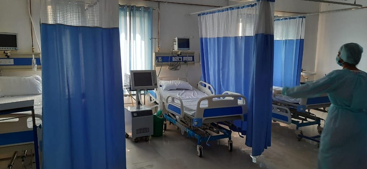 Hathras: Kovid-19L-2 patients to be admitted to Shri Ram Hospital of Sahapau
