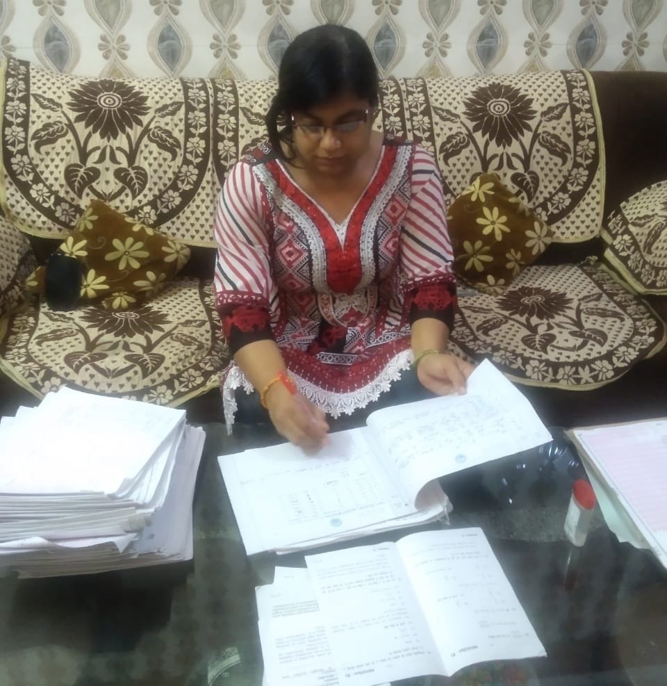 techers got class 10th answer book to  check at home