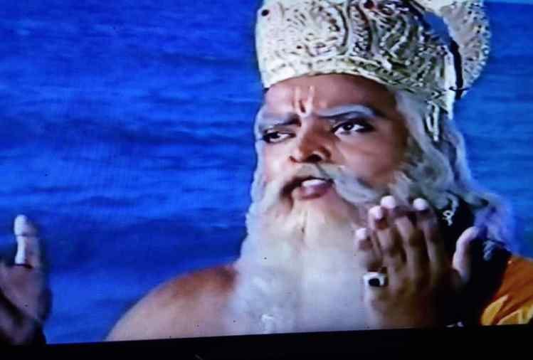 ramayan actor aslam khan getup samudra dev users funny comments