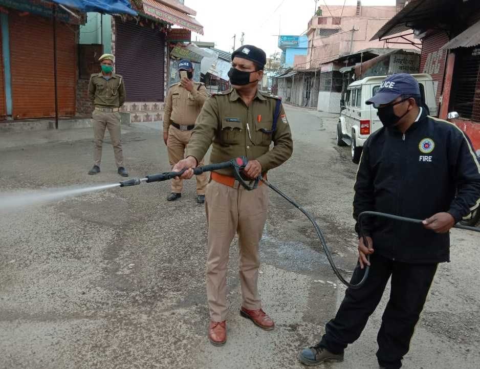 Sanitation work continues in urban and rural areas