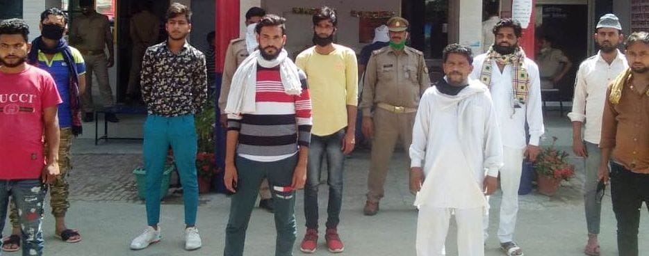 Nine wanted arrested