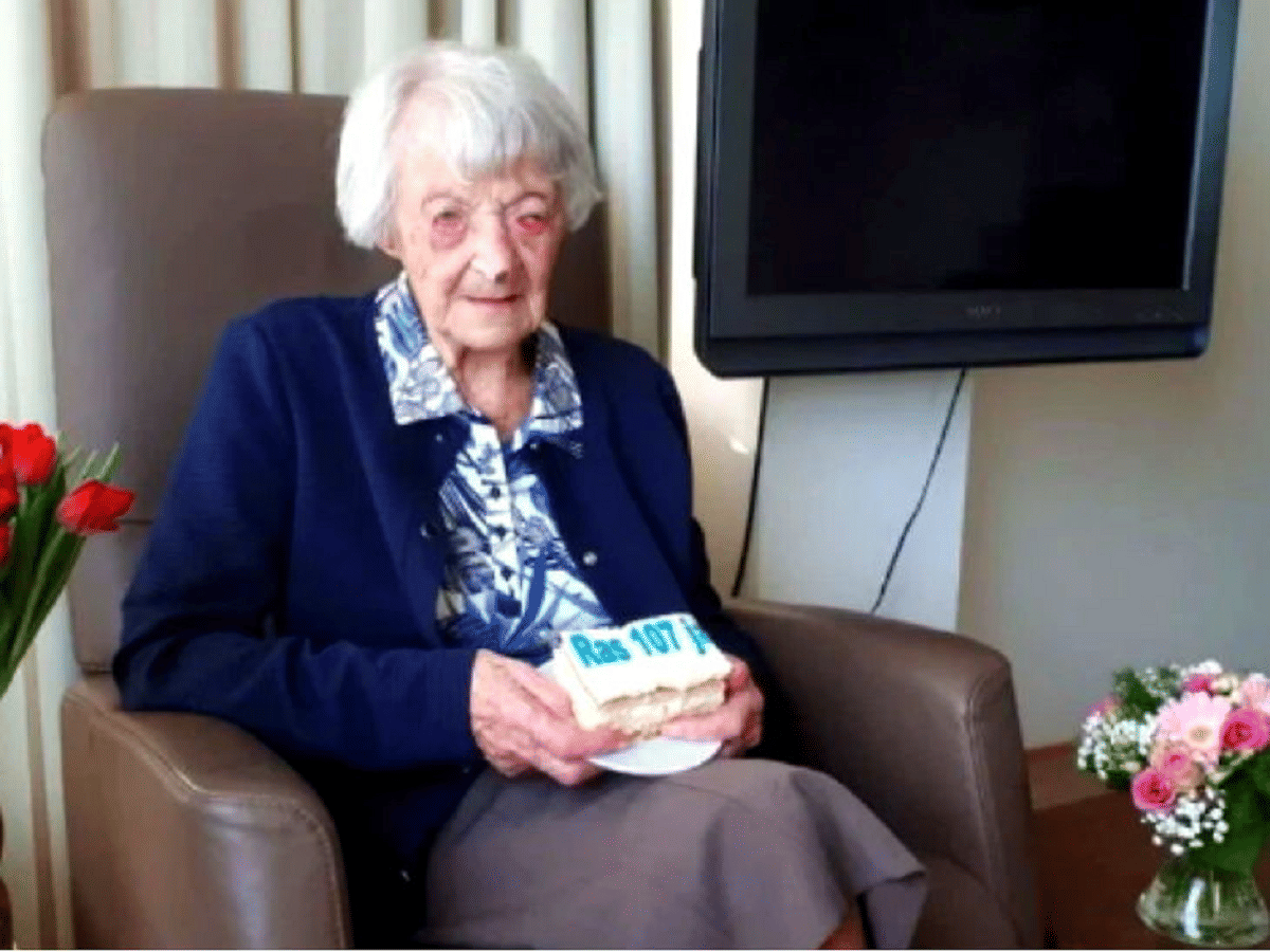 Cornelia of the Netherlands has become the world's oldest person to defeat the corona virus disease.