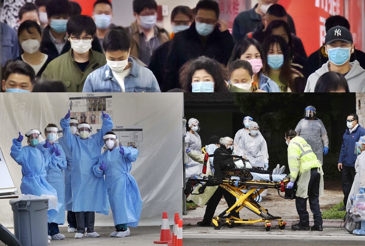 Coronavirus World Live Updates Hindi News Covid19 8th may Positive cases and death toll increased in America, Italy Spain France Iran Pakistan