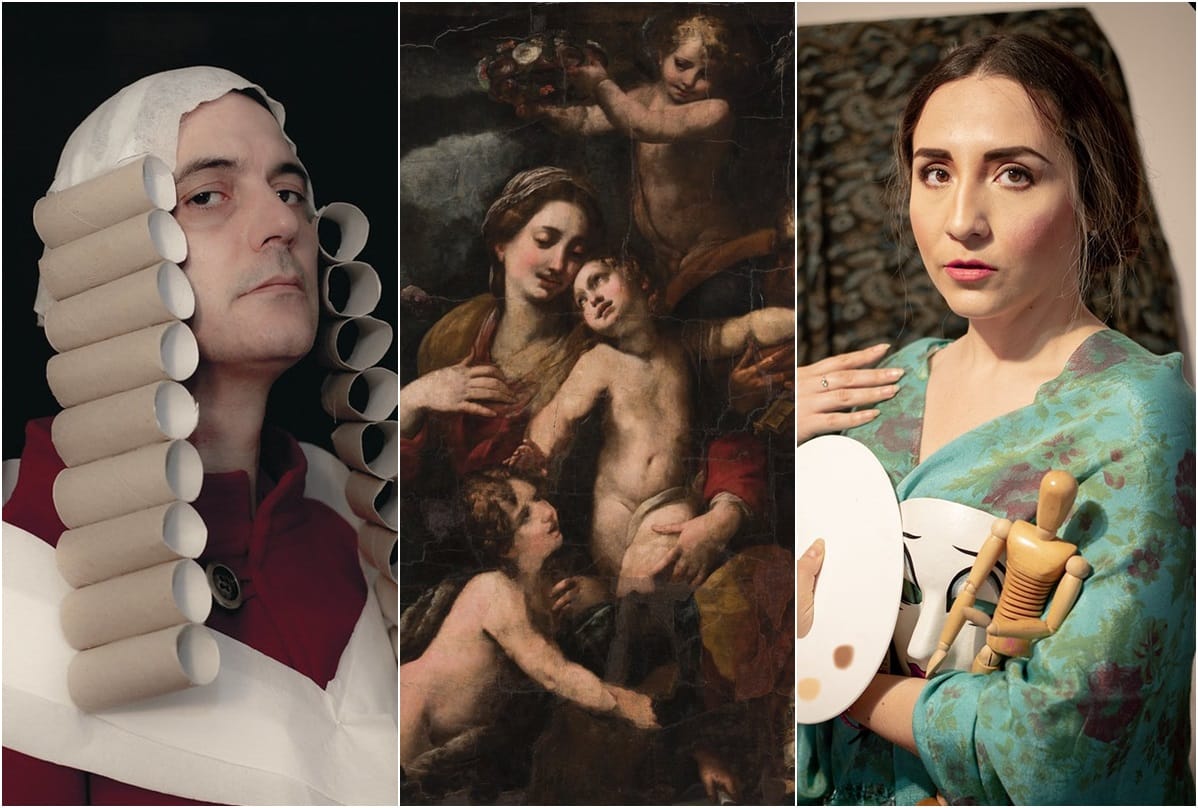 Getty Museum quarantine challenge: people recreate works of art using household items