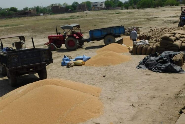 Entry ban of more than 50 farmers in mandi procurement centers in Haryana