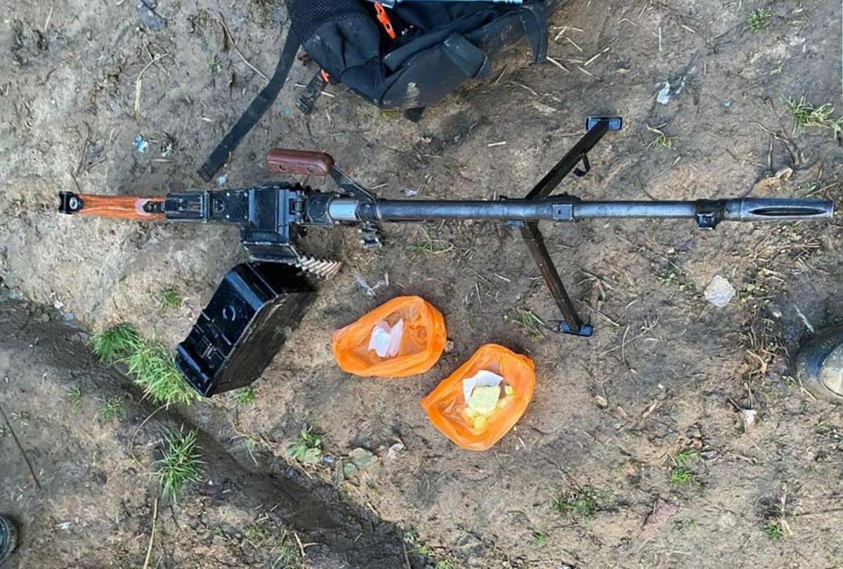 Explosives and gun recovered in encounter between security forces and terrorists in JK