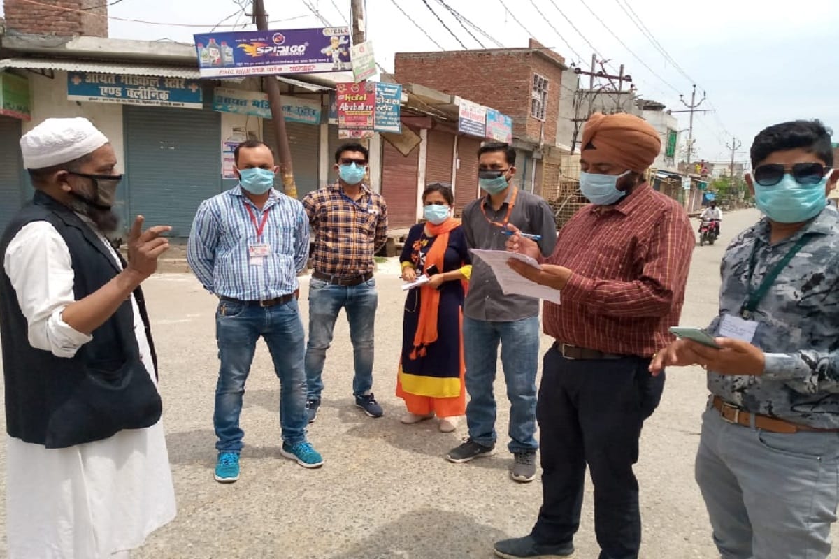 Corona Update, Sardar MP Singh Chawla's team is fighting a war against Corona Virus in Saharanpur