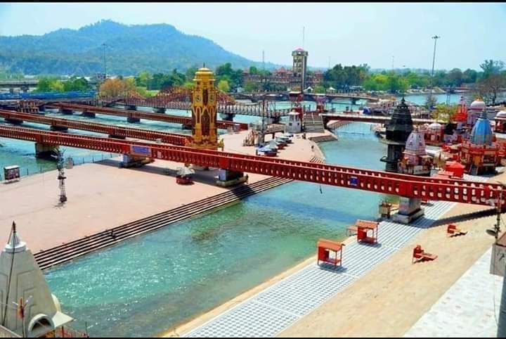 uttarakhand Lockdown latest news: ganga river water seen Crystal Clean