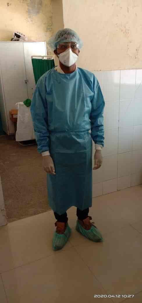 the doctor did not take the sample when the ppt kit was small