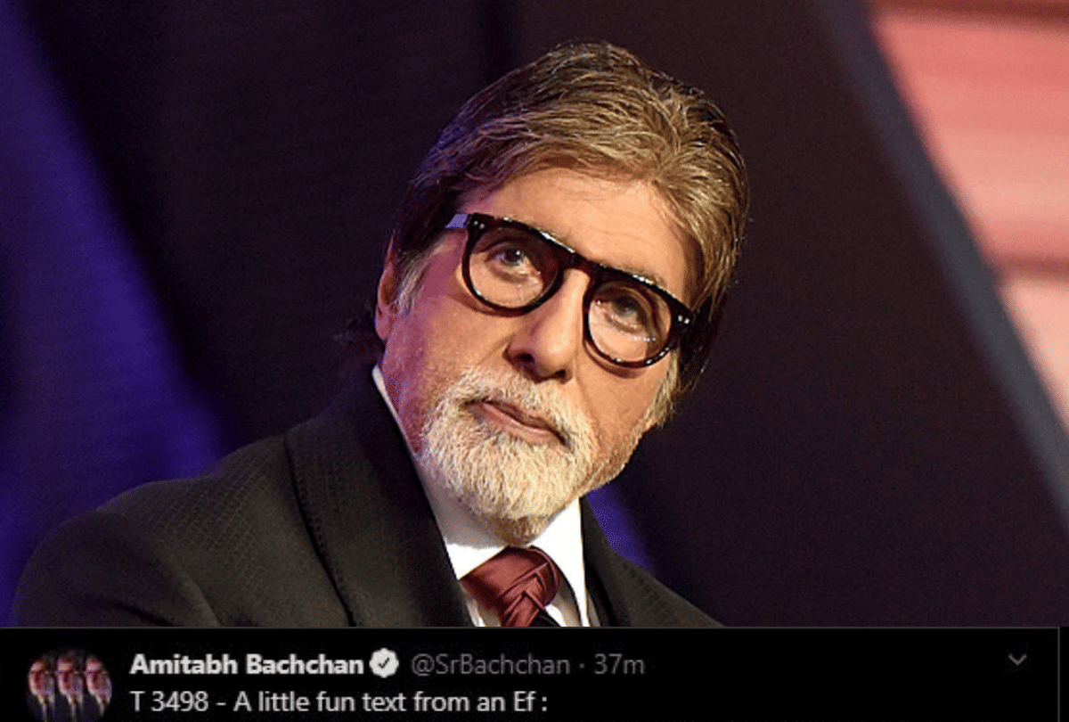 Amitabh Bachchan Deletes A fun Text Taking Dig At China president over coronavirus