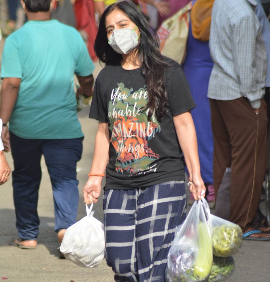 The municipality did fogging in the city at night