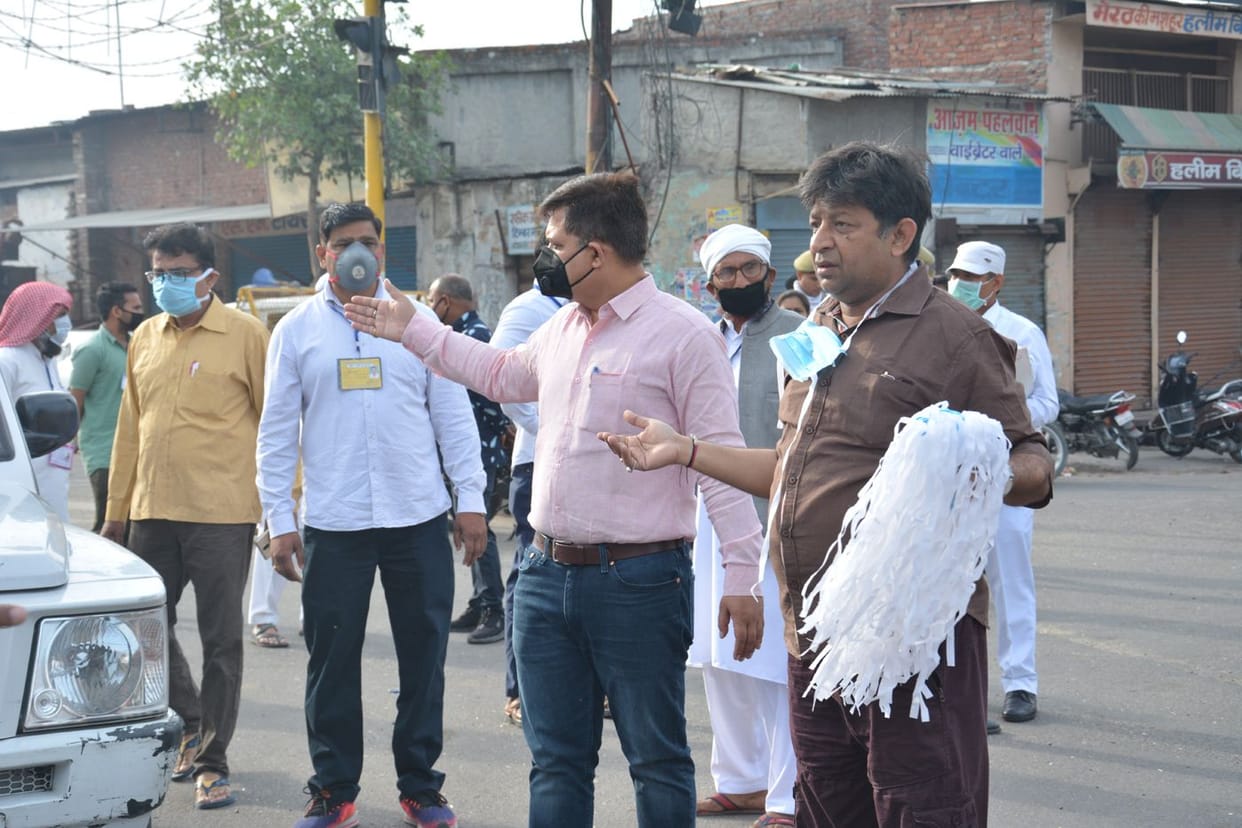 Municipality and Health Department took over the front