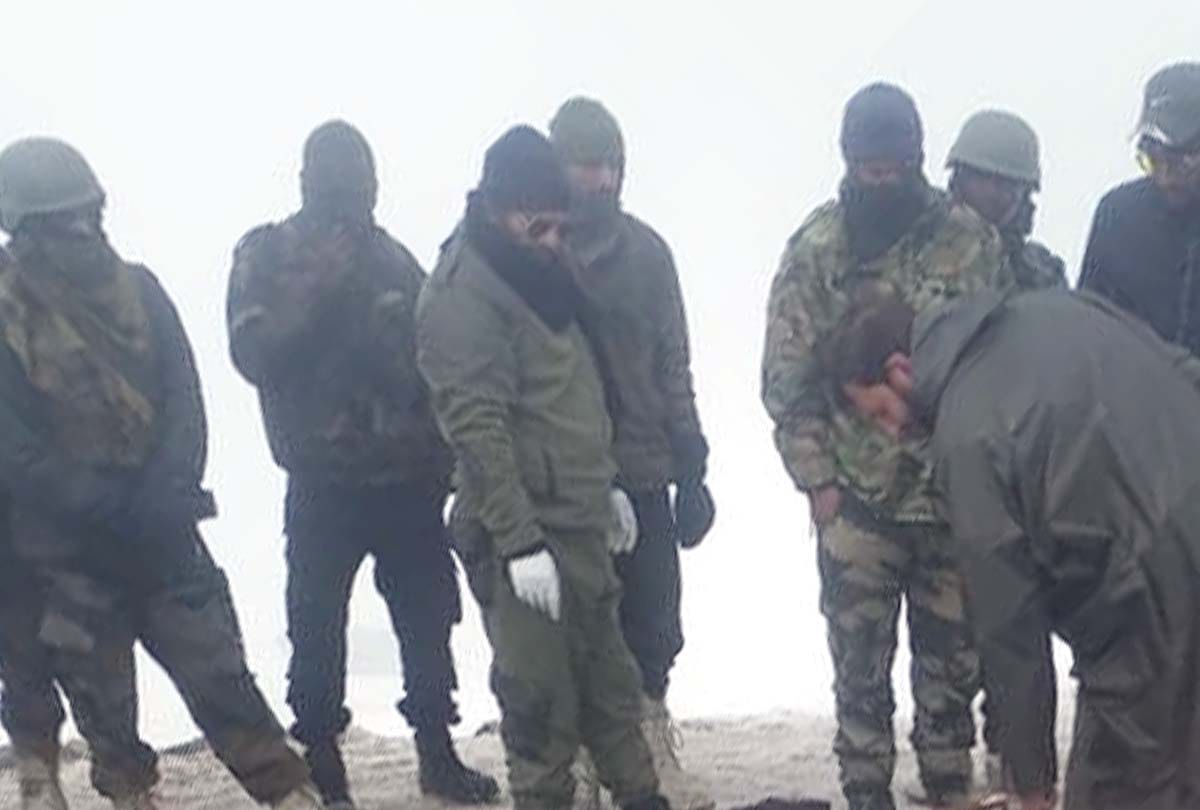 Kupwara encounter, Special suit worn by terrorists killed in Kupwara, Unicode chart also recovered