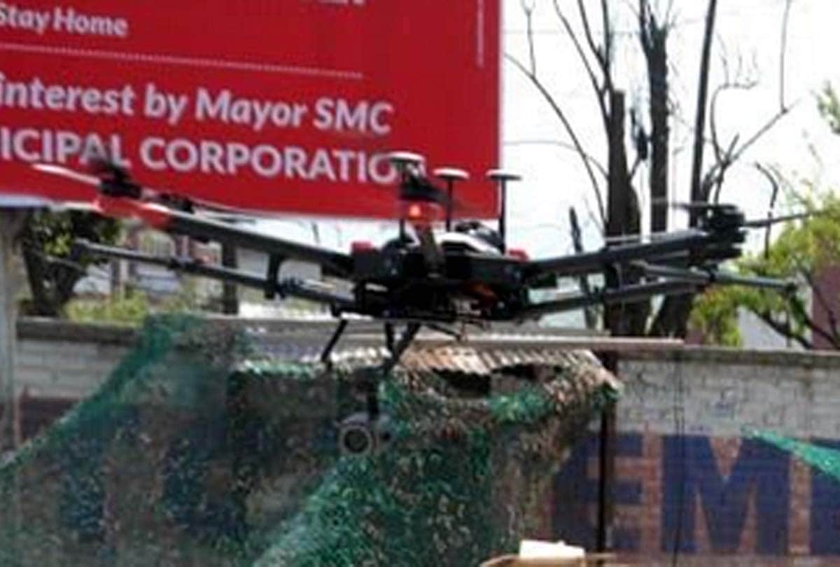 lockdown in Jammu Kashmir (J&K) news in Hindi, drones monitored on every movement of people