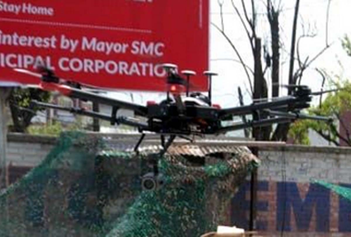 lockdown in Jammu Kashmir (J&K) news in Hindi, drones monitored on every movement of people