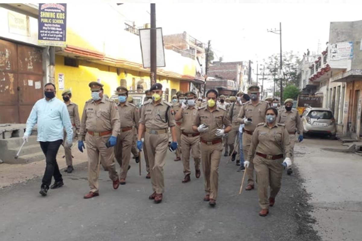 coronavirus confirmed in retired army personal in Muzaffarangar, Two hotspot sealed