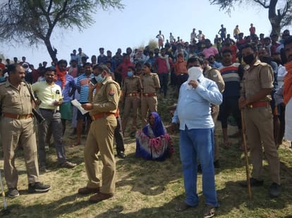 Mother jumped with her five children into ganga all drowning in bhadohi