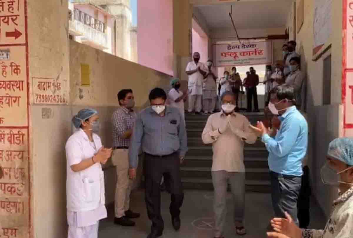 story of the recovery of the first corona patient of Kanpur with amar ujala