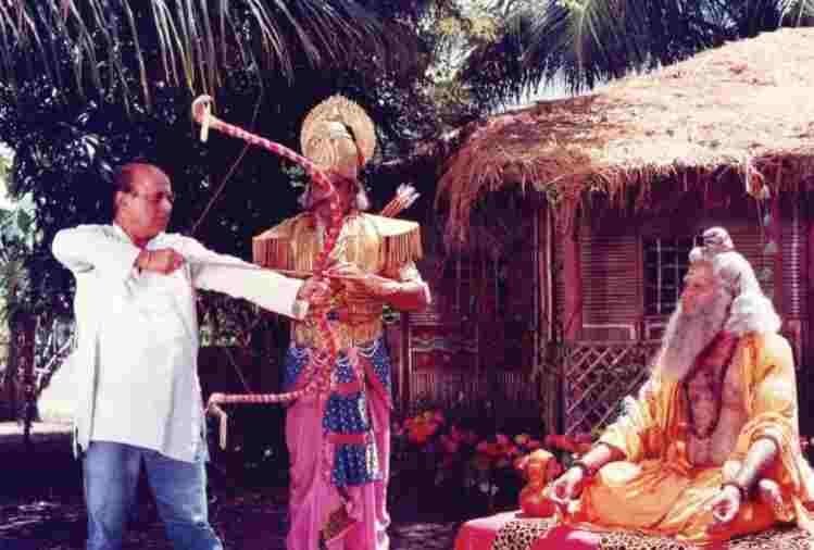 ramanand sagar ramayan shooting picture from behind the scenes