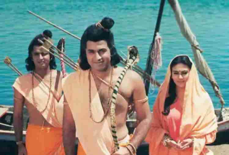 ramanand sagar ramayan shooting picture from behind the scenes