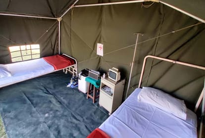 LadengeCoronaSe: coronavirus news, OEF created a surgical tent like isolation ward