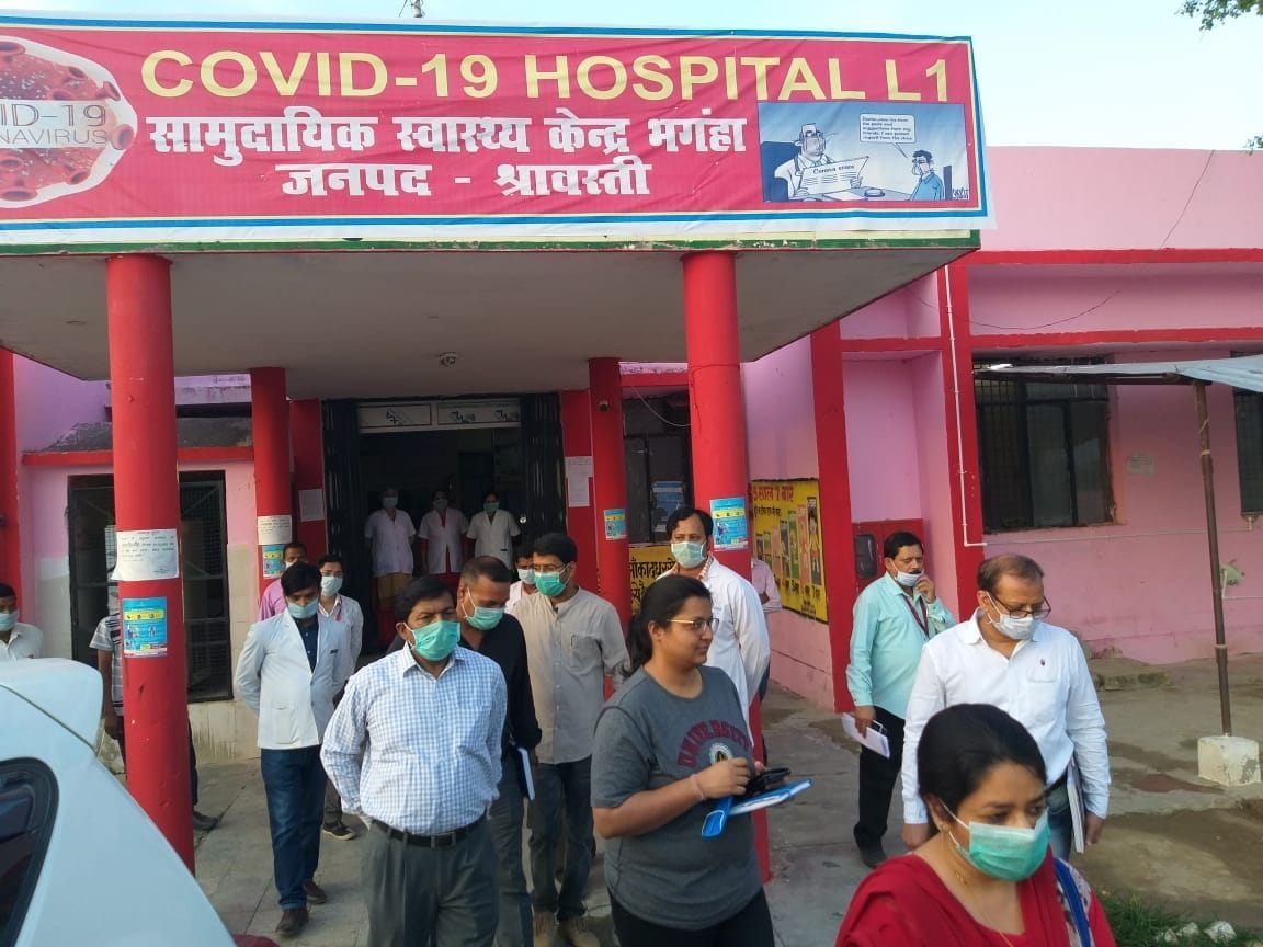 DM inspected Kovid-19 hospital