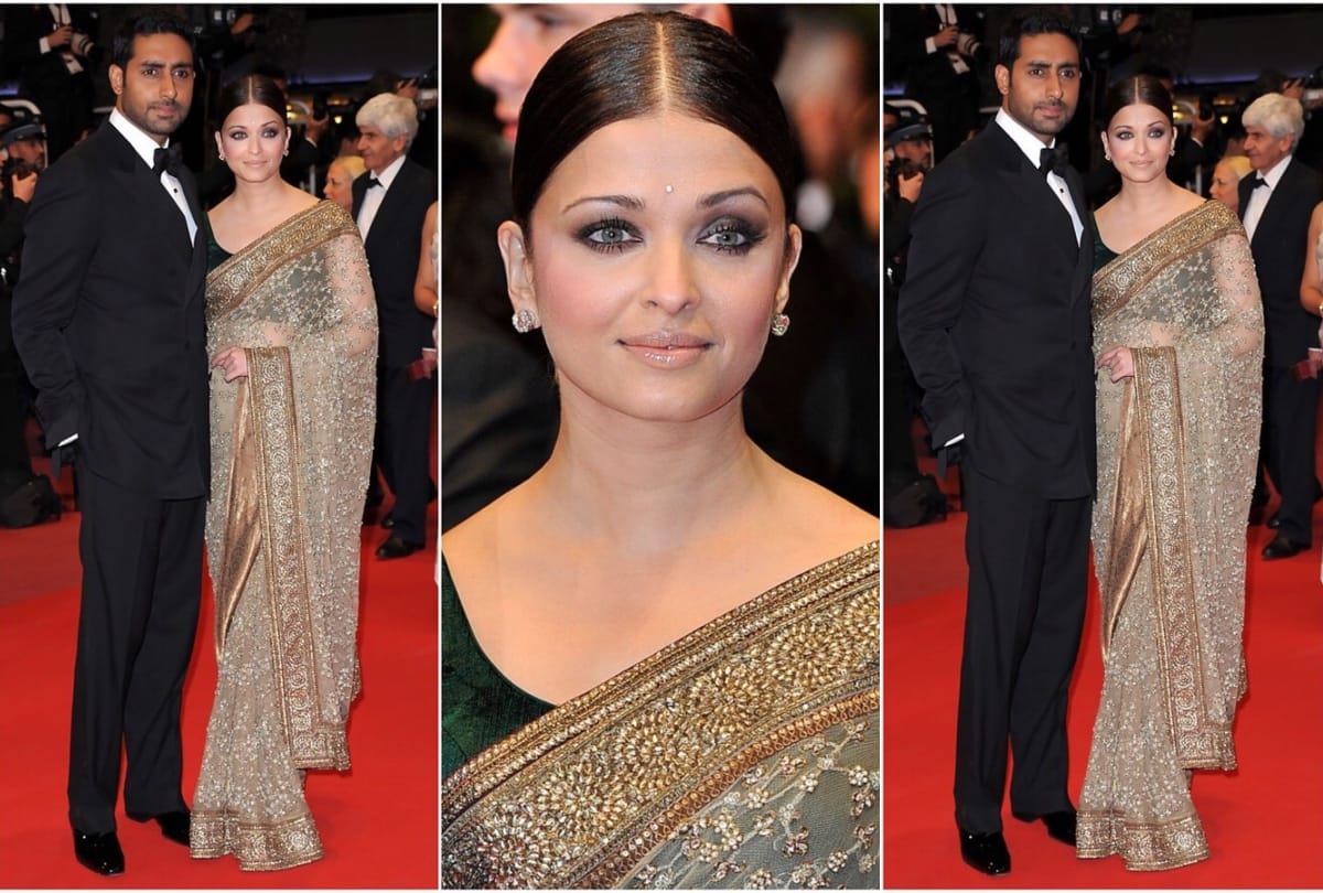 deepika padukone to aishwarya rai bollywood actress wore saree on cannes red carpet