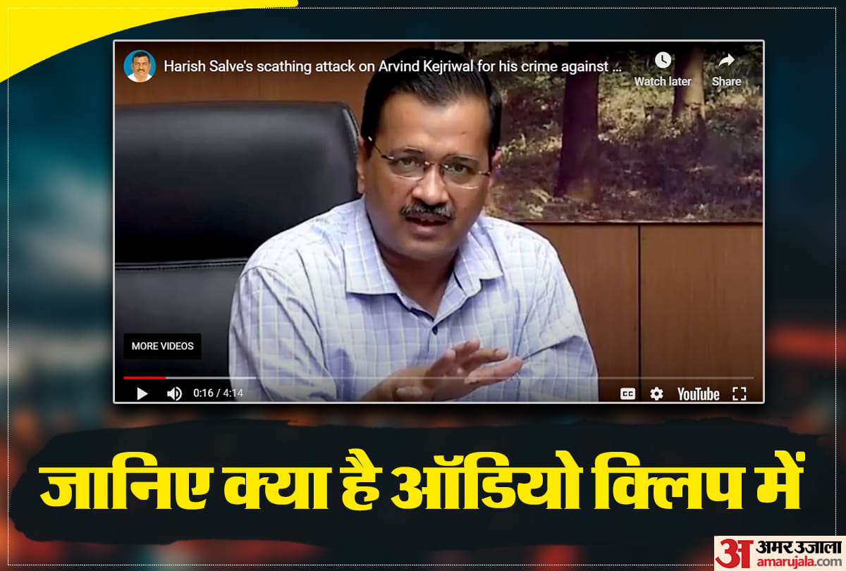 Did advocate Harish Salve accused CM Kejriwal responsible for the migration of labrours from Delhi, Know truth here