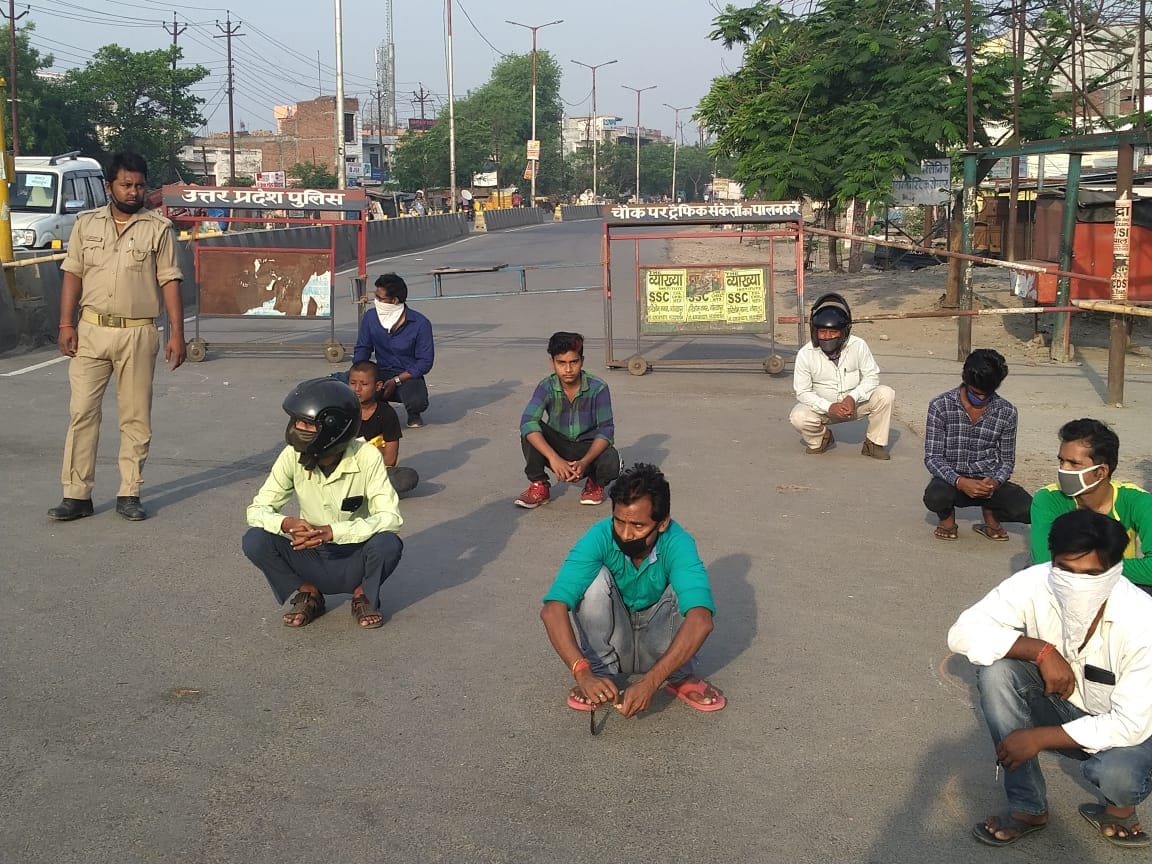 gorakhpur lockdown update see latest photos in gorakhpur curfew, 13 april latest update news