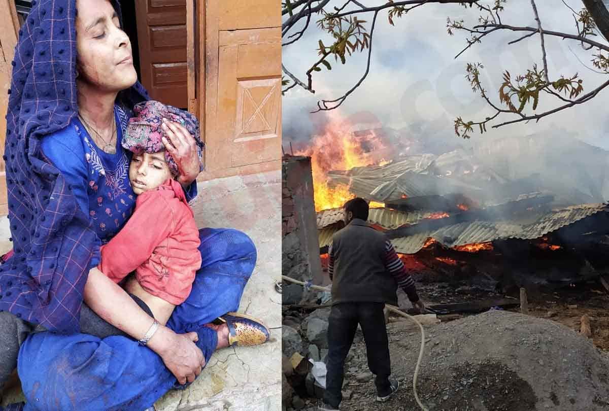 shelling in residential area by pakistan in jammu kashmir, three civilians dead