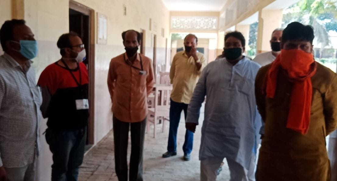 The MLA inquired about the people kept in the Quarantine Center
