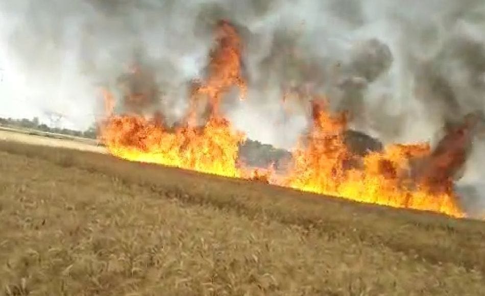 fire, kanpur dehat news