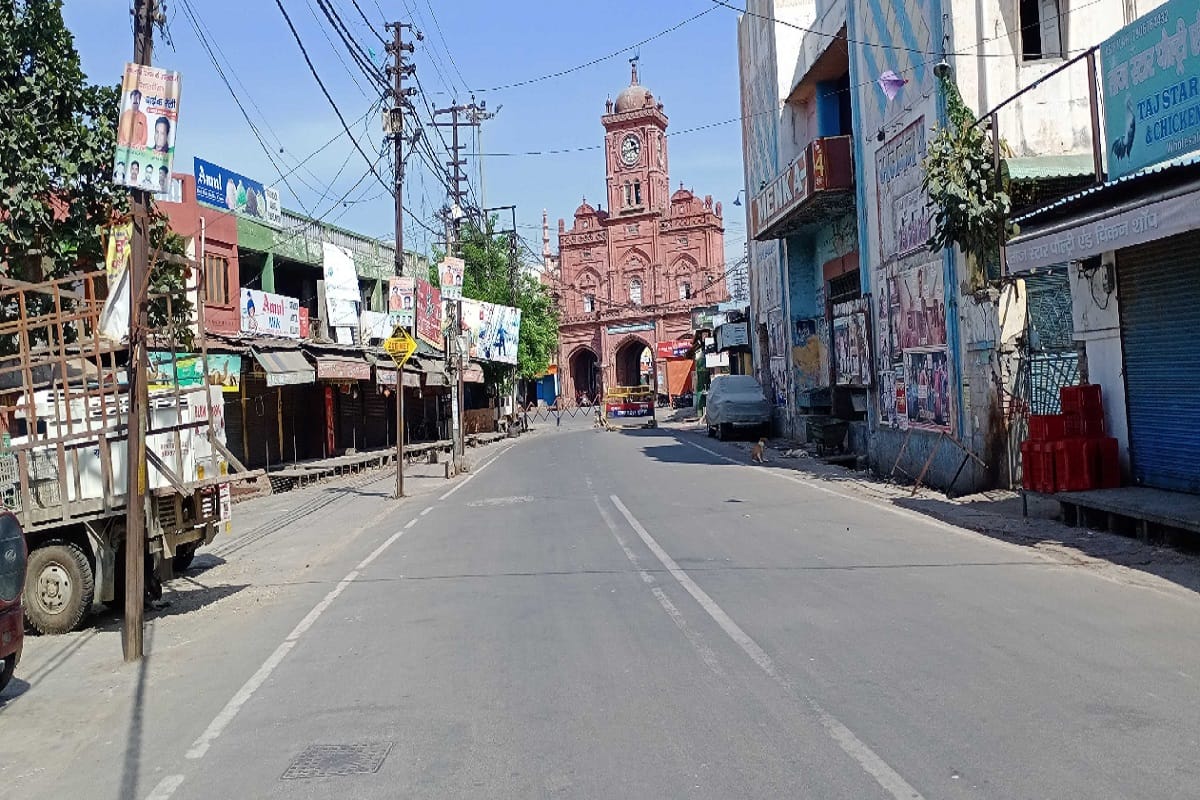 Lockdown in Meerut, many hotspot areas sealed in the city for safety of peoples