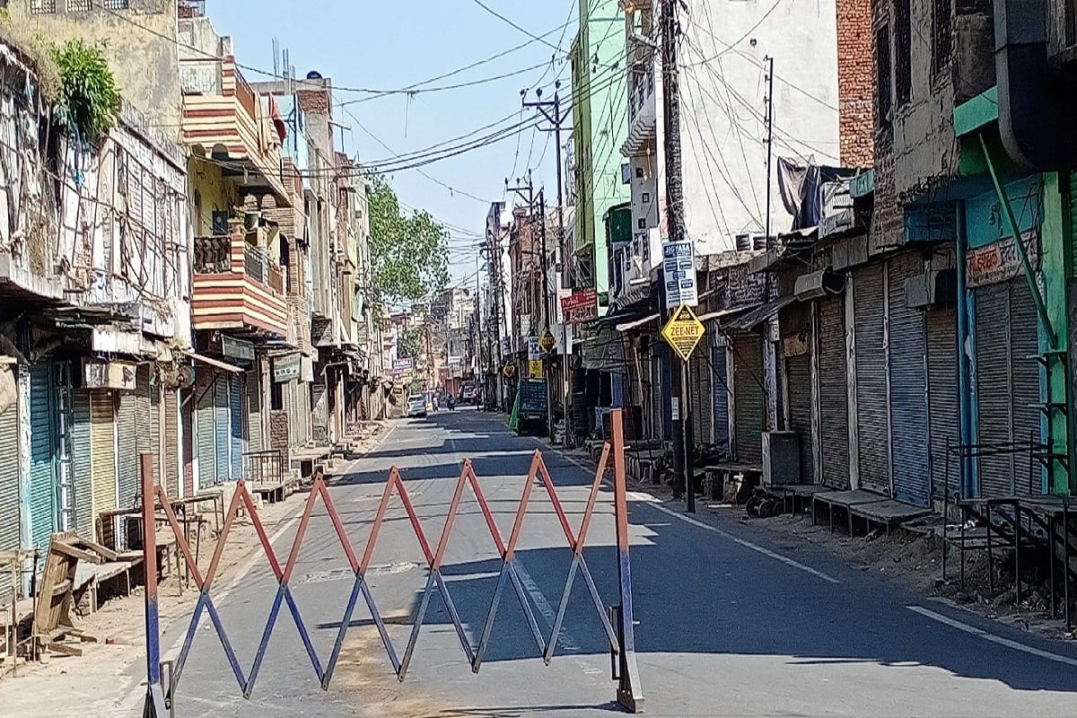 Lockdown in Meerut, many hotspot areas sealed in the city for safety of peoples