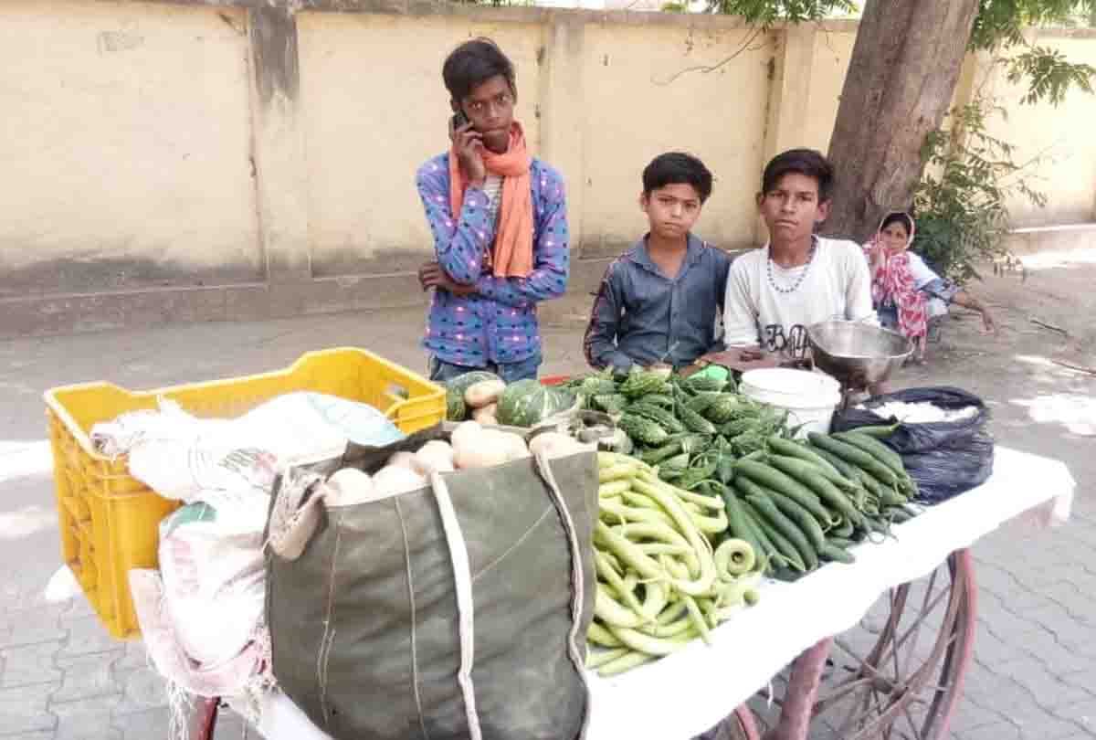 13 year old kid sold vegetables during lockdown