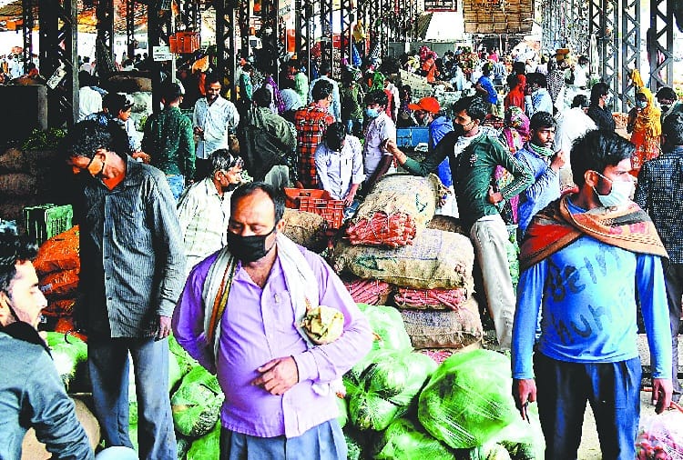 Sector-26 market will open till two o'clock today, coronavirus, lockdown, curfew
