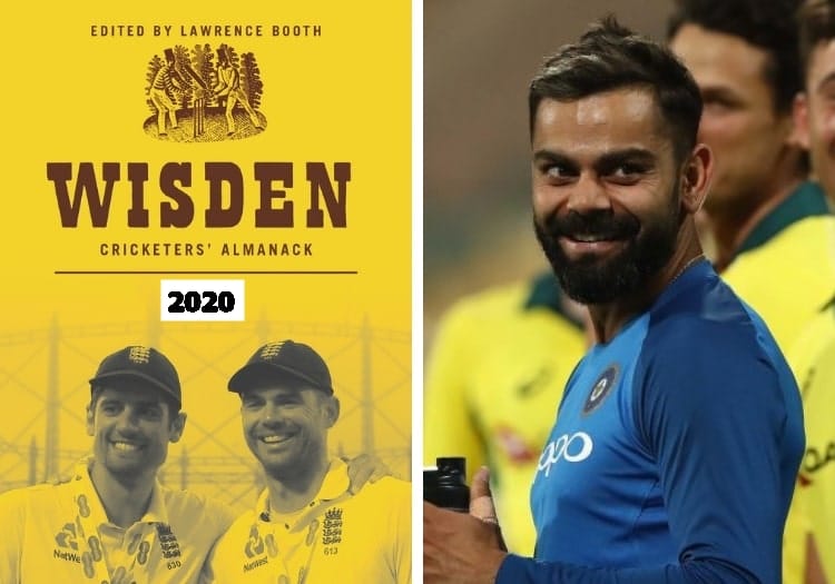Indian players who becomes wisden cricketer of year, No Ganguly Dhoni and Rohit Sharma ain the list