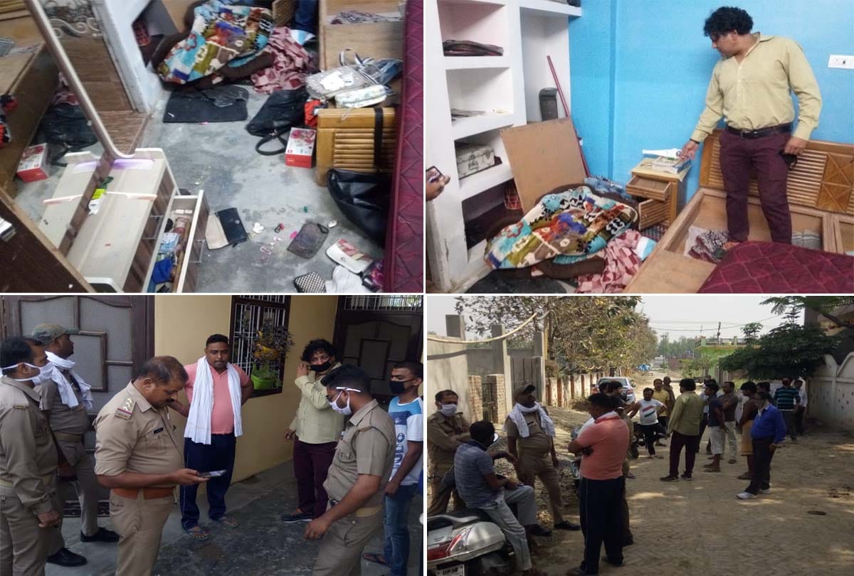 Theft in the house of the District Sports Officer of Moradabad