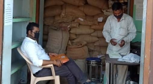 Report on kotedaar on complaint of irregularity